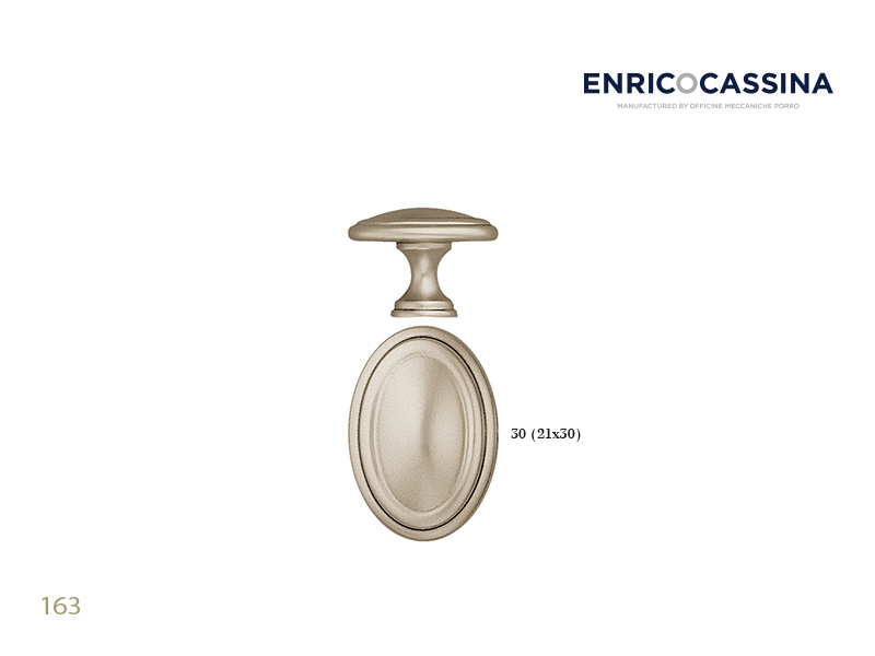 Мебельная ручка Enrico Cassina 163 матовый хром