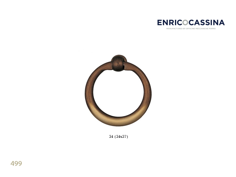 Мебельная ручка Enrico Cassina 499 матовая бронза