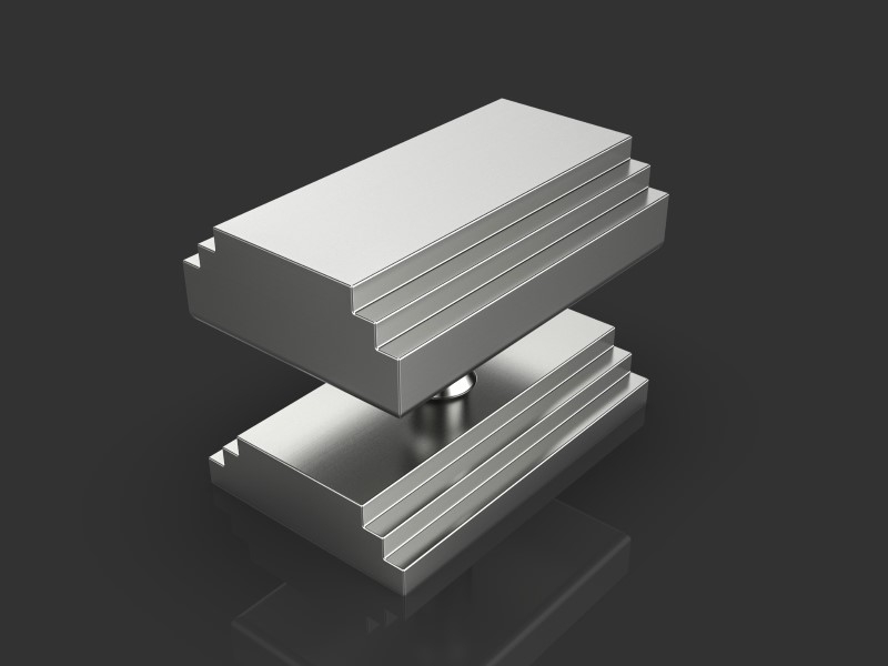 Центральная ручка-кноб Oliver Knights Amr матовый никель