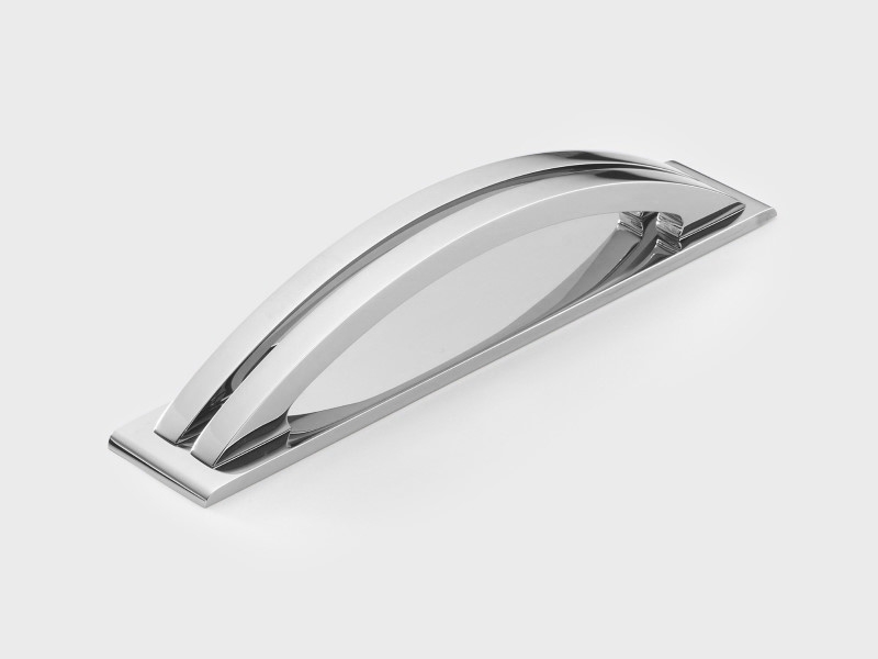 Мебельная ручка-скоба Armac Martin Gladesville полированный хром