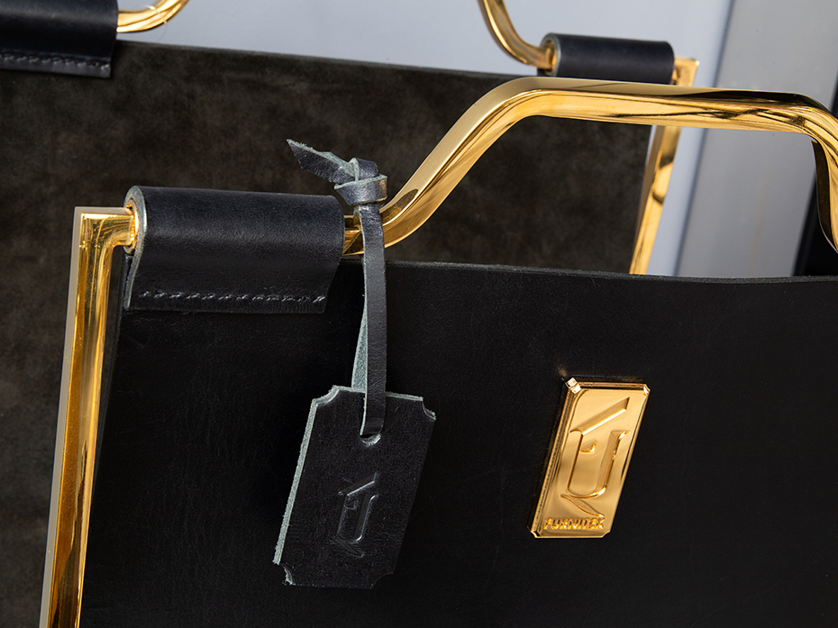 Подставка под сумки большая FG-12032БП позолота