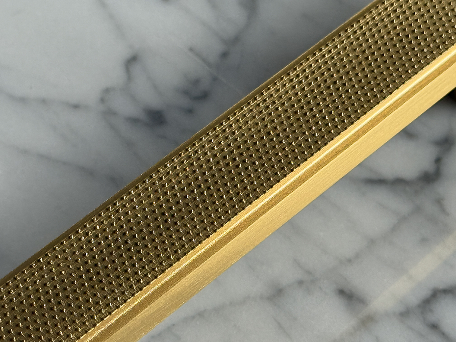 Мебельная ручка скоба Oliver Knights Beatrice CH II 360 мм матовая латунь