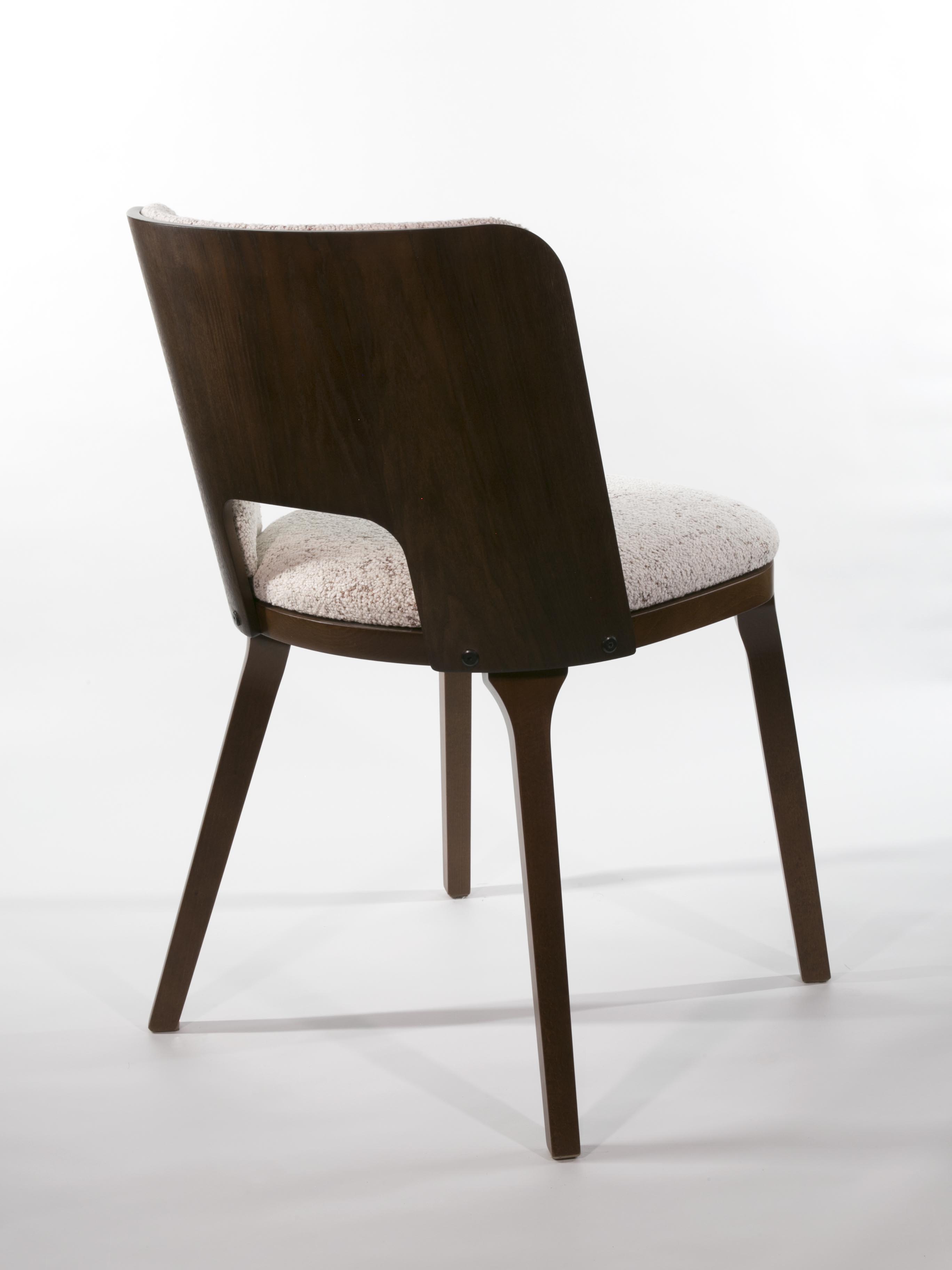 Стул FG Luca-F Furnitek FG-044 из бука шпон ясеня