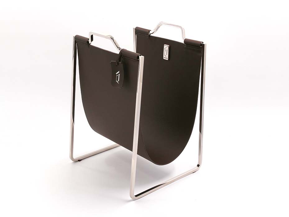 Подставка под сумки Furnitek FG-151 полированный никель