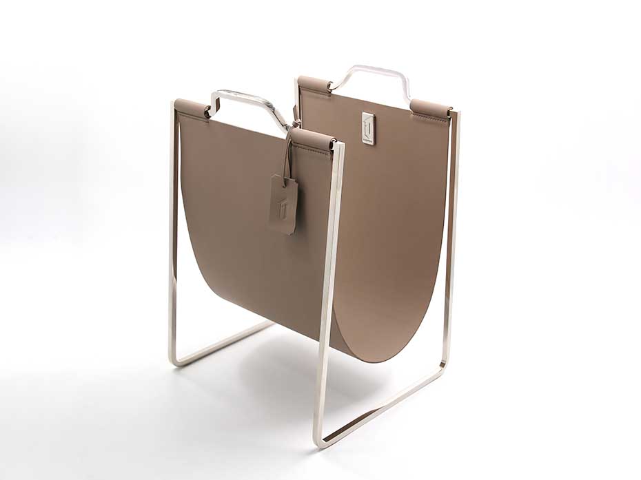 Подставка под сумки FG-154 полированный никель