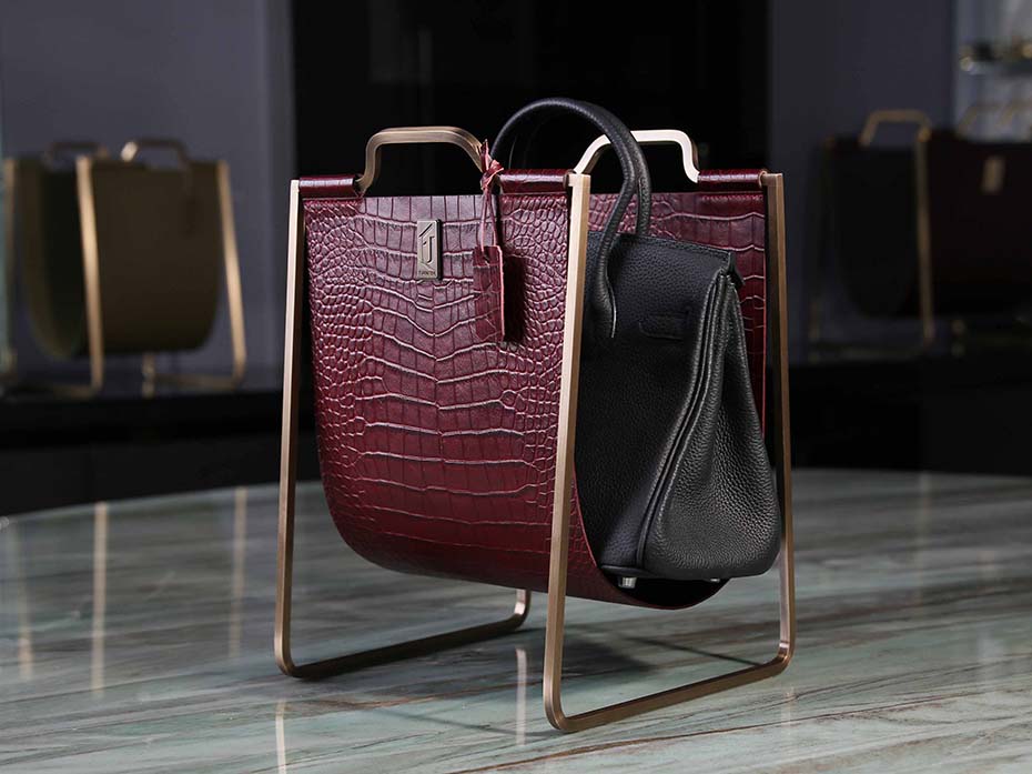 Подставка под сумки FG-157 античная латунь