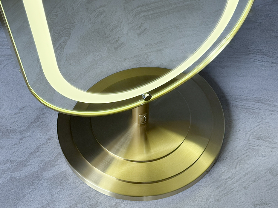 Зеркало напольное поворотное FURNTEK FG-10002026 матовая латунь