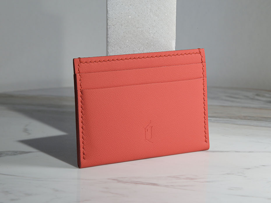 Картхолдер из натуральной кожи FURNITEK модель FG-041006 Elegans Vanity Flamingo, №15