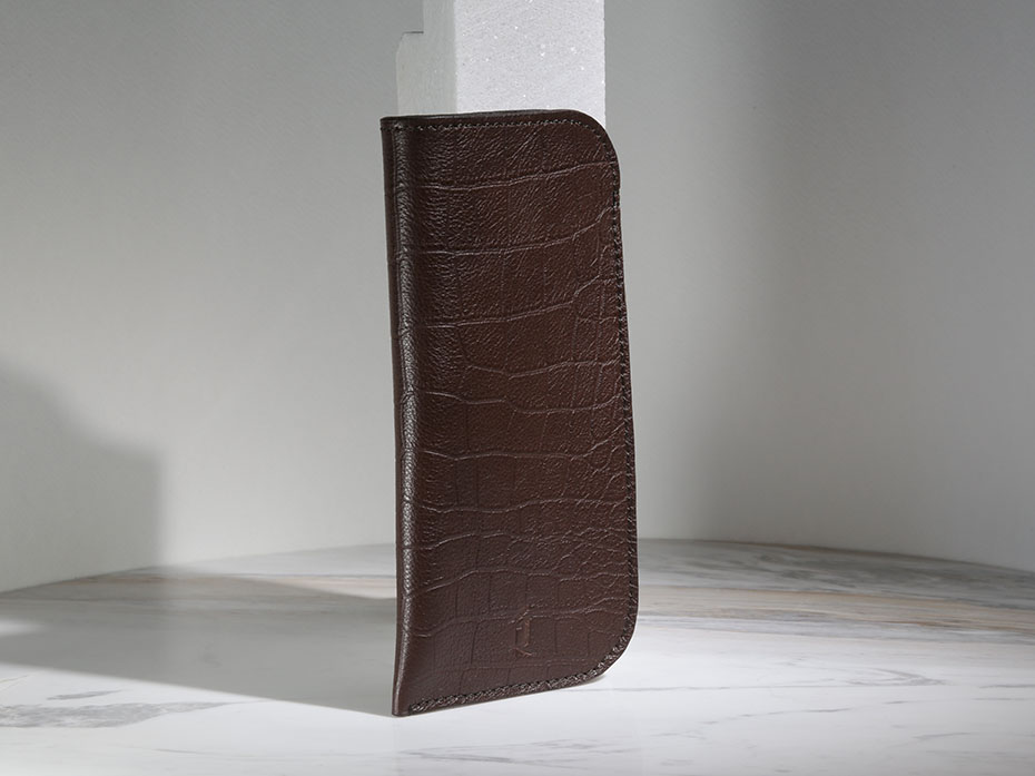 Футляр для очков FURNITEK FG-01017 из натуральной кожи