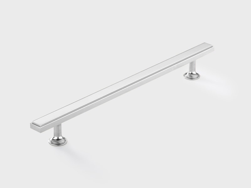 Мебельная ручка-скоба Armac Martin Rotunda хром полированный