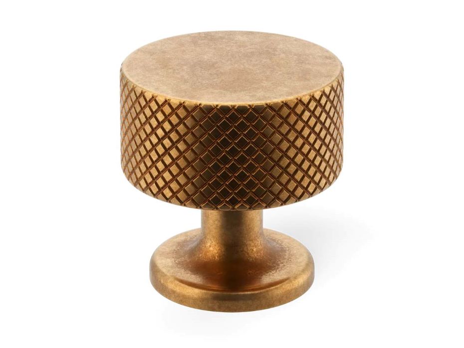 Мебельная ручка-кноб Armac Martin Sparkbrook 32 мм античная латунь