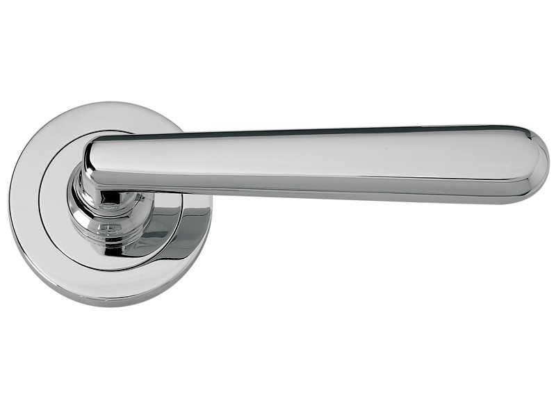 Дверная ручка на розетке Enrico Cassina SUSANNE 480291 полированный хром