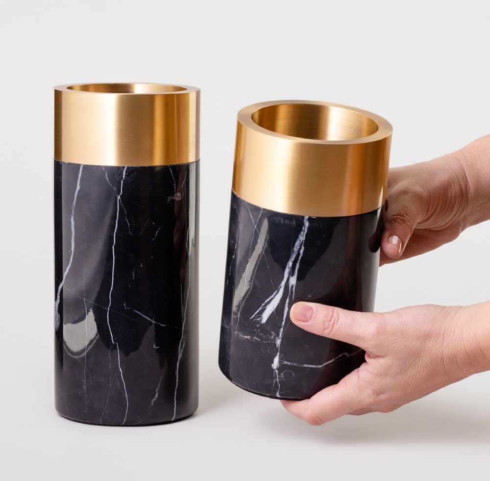 ВАЗА Furnitek MARMOL ORO (L)