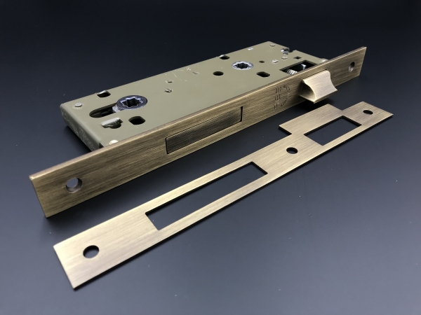 Замок дверной SAB 032168550 под завертку WC матовая бронза