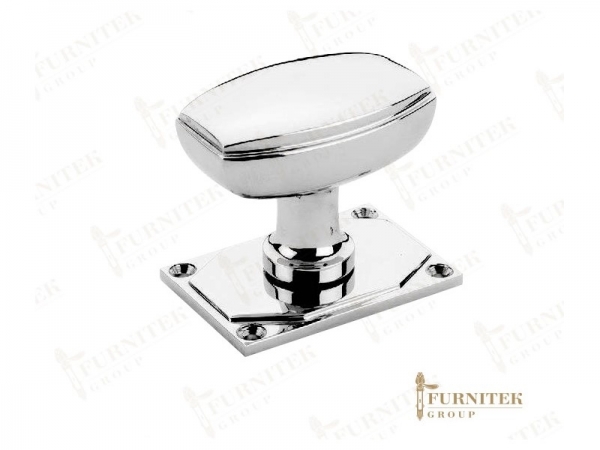 Ручка-кноб Frank Allart поворотная 9231 полированный хром