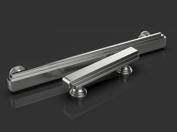 Мебельная ручка Oliver Knights Amr CH II полированный никель