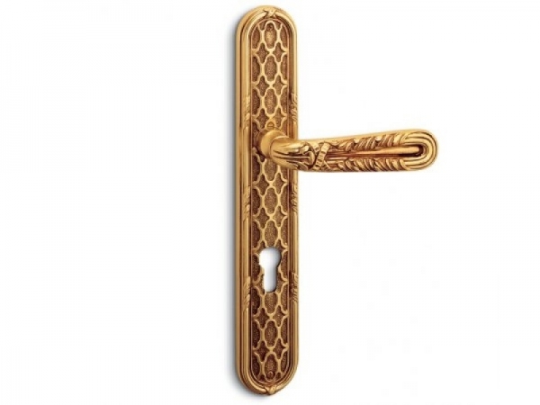 Дверная ручка на планке Salice Paolo DAKAR 3261 французское золото