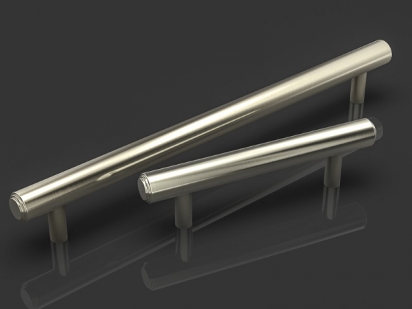 Мебельная ручка Oliver Knights Ginglain CH II полированный никель