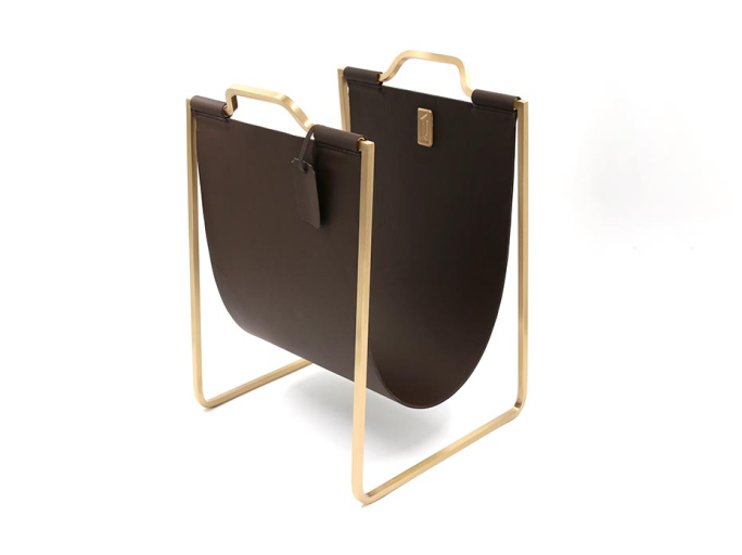 Подставка под сумки FG-137 матовая латунь