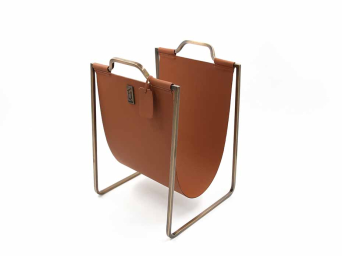 Подставка под сумки Furnitek FG-147 античная латунь