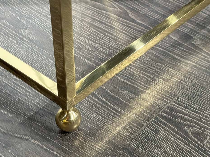 Консоль из латуни FURNITEK Ar-Deco FG-203 полированная латунь