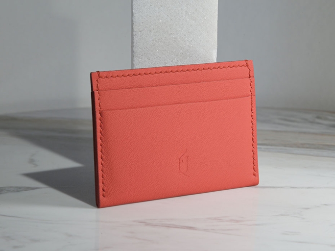 Картхолдер из натуральной кожи FURNITEK модель FG-041006 Elegans Vanity Flamingo, №15