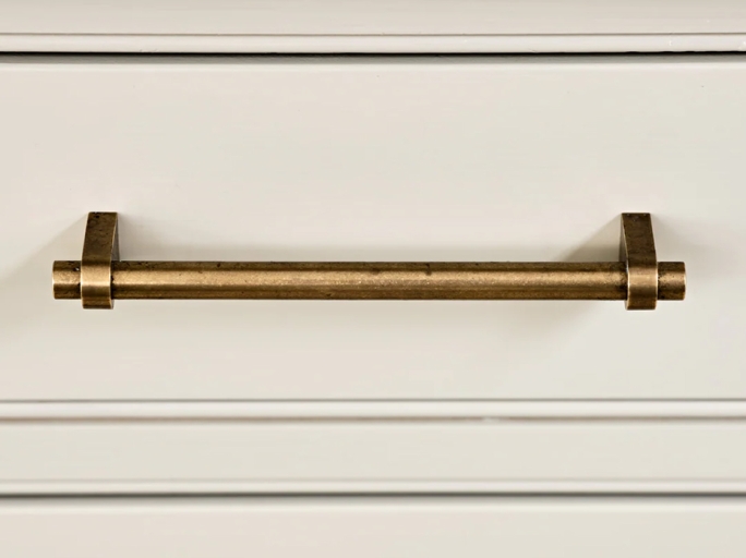 Мебельная ручка-скоба Armac Martin Arbar 152мм матовая латунь