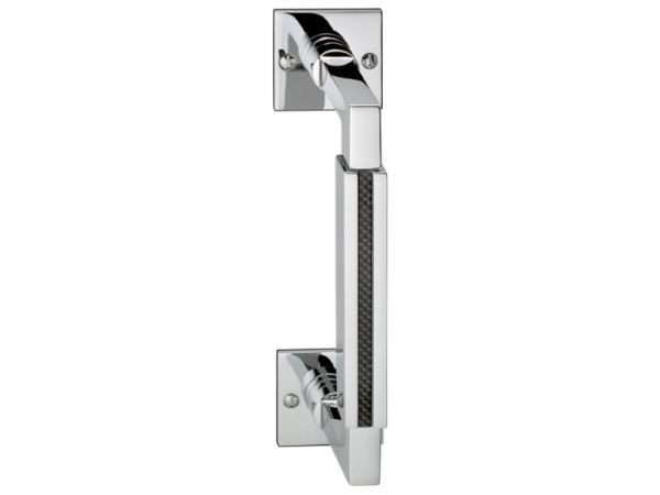 Дверная ручка-скоба P.Bisschop 1084 полированный хром