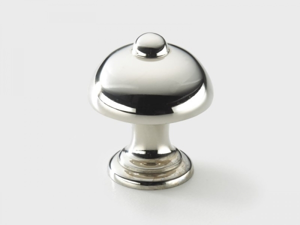 Мебельная ручка-кнопка Armac Martin 4055 полированный никель