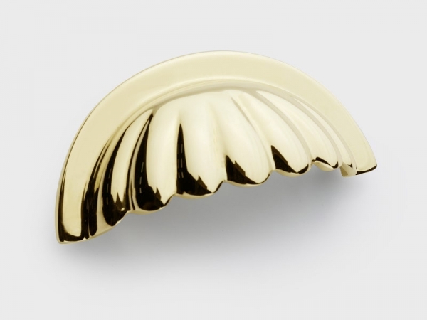 Мебельная ручка-раковина Armac Martin Aberdovey полированная латунь