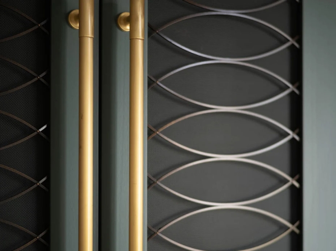 Английская решетка Armac Martin g.Ellip.pn полированный никель