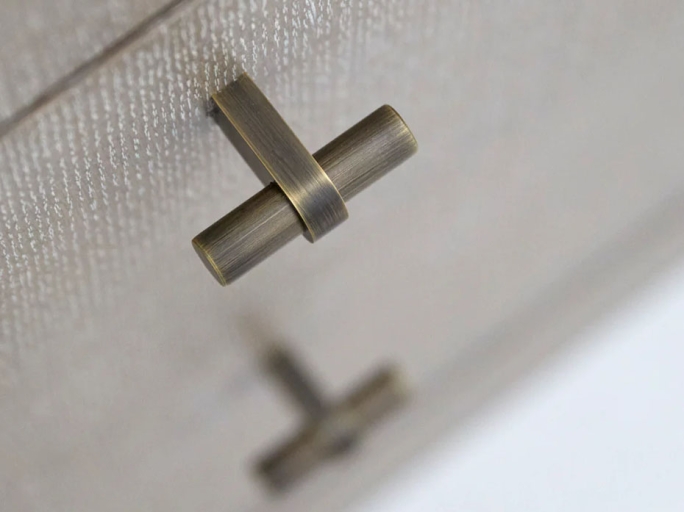 Мебельная ручка-скоба Armac Martin Gaumont 214 мм матовая бронза