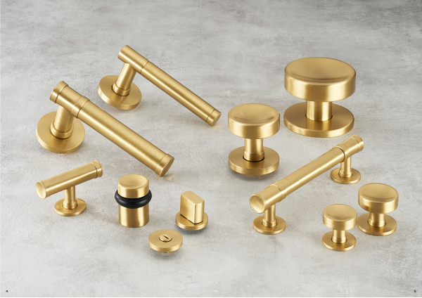 Ручки из латуни для дверей, мебели и окон