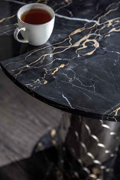 Столы кофейные с натуральным мрамором